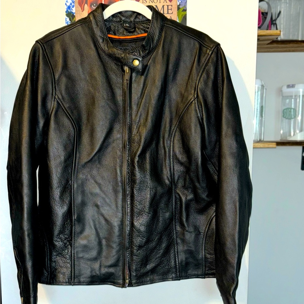 BNNW Genuine Leather Riding Jacket *FREEshipping*